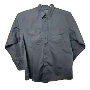 5.11 Tactical Series Pro Black Button Up Shirt